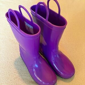 Girls Rainboots purple